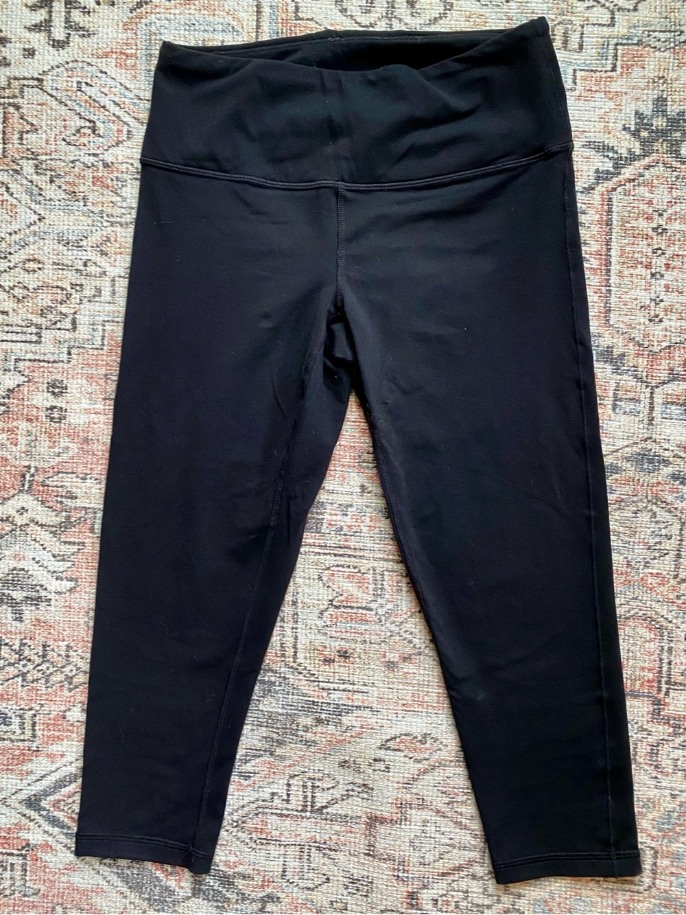 Prana Black Capri Yoga Leggings - M